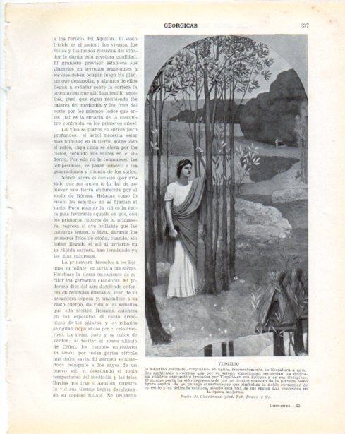 LAMINA V34349: Virgilio por Puvis de Chavannes