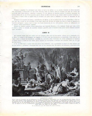 LAMINA V34347: Sacrifio a Baco por M. A. Houasse