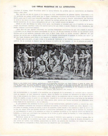 LAMINA V34345: Baco y Fauno por G. Romano