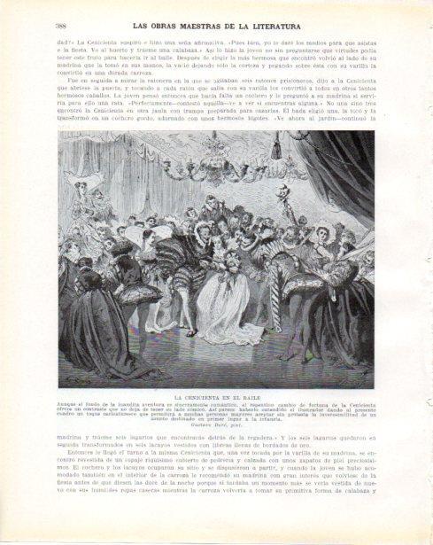 LAMINA V34374: La Cenicienta en el baile por Gustavo Dore