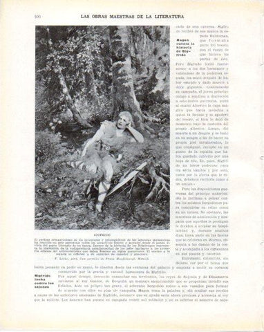 LAMINA V34430: Sigfrido por F. Leeke