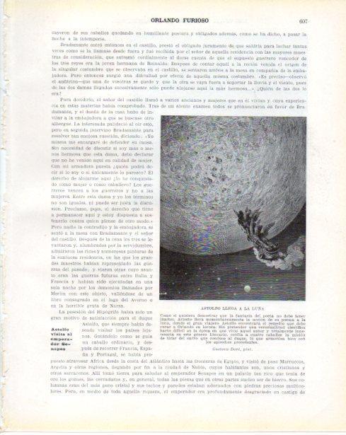 LAMINA V34496: Astolfo llega a la Luna por Gustavo Dore