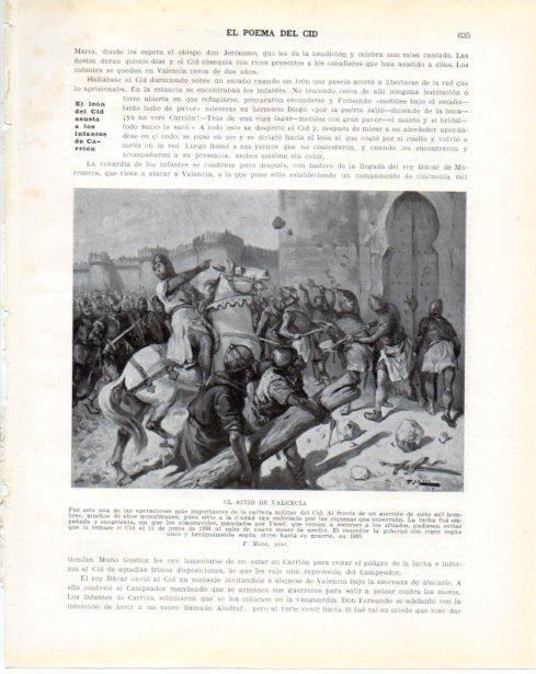 LAMINA V34510: El sitio de Valencia por F. Mota