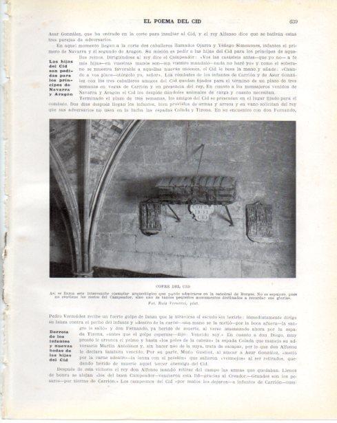 LAMINA V34508: El cofre de El Cid