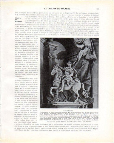 LAMINA V34450: Carlomagno por Cornacchini