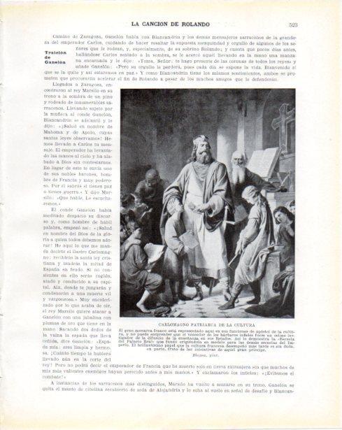 LAMINA V34446: Carlomagno patriarca de la cultura por Blaasa