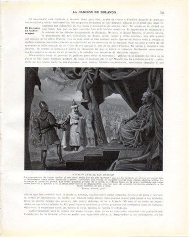 LAMINA V34445: Ganelon ante el rey Marsilo por Ramon Borrell