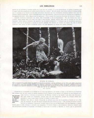 LAMINA V34437: Muerte de Sigfrido fotograma de Ufa-film