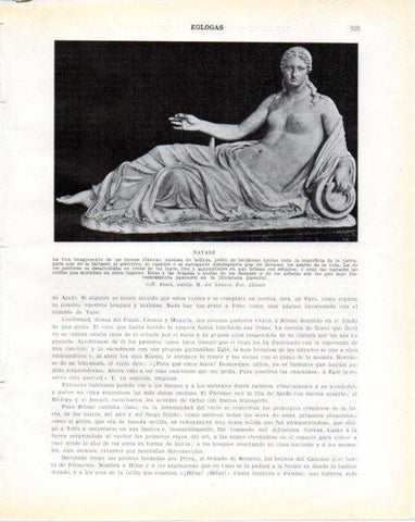 LAMINA V34342: Nayade por Coll. Fesch