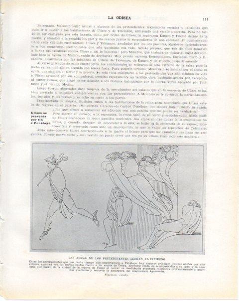 LAMINA V34212: Las almas de los pretendientes llegan al infierno por Flazman