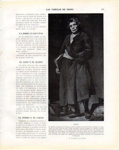 LAMINA V34247: Esopo por Velazquez