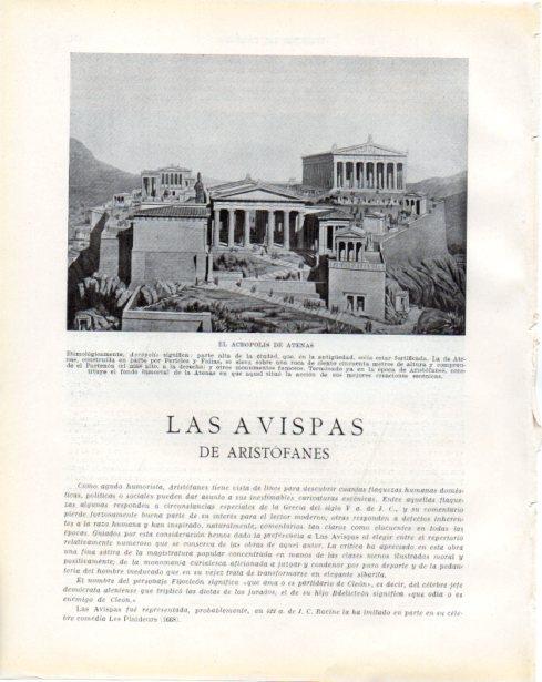LAMINA V34243: La Acropolis de Atenas ilustracion