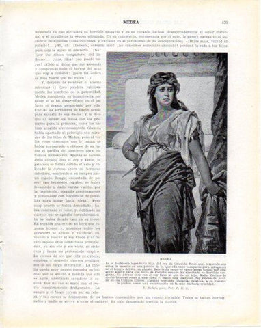 LAMINA V34237: Medea por N. Sichel