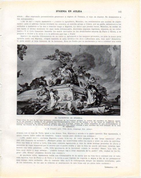 LAMINA V34240: El sacrificio de Ifigenia por G. B. Crosato