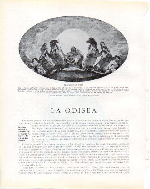 LAMINA V34197: El carro de Febo por Andrea Appiani
