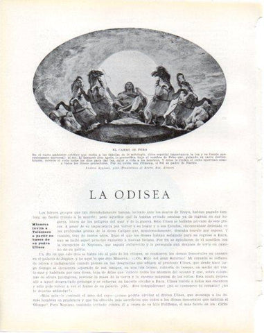 LAMINA V34197: El carro de Febo por Andrea Appiani