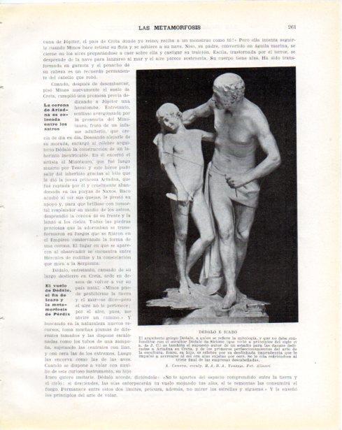 LAMINA V34301: Dedalo e Icaro por A. Canova