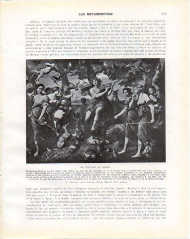 LAMINA V34320: El triunfo de Orfeo por A. Vaccaro