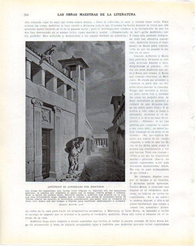 LAMINA V34333: Anfitrion es apedreado por Mercurio por Ramon Borrell