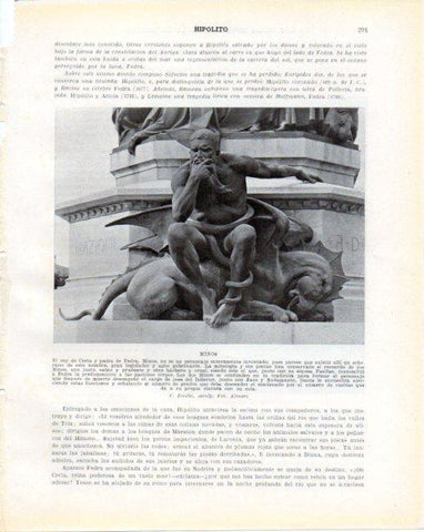 LAMINA V34328: Minos por C. Zocchi