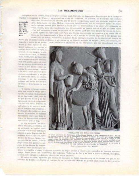 LAMINA V34297: Medea con las hijas de Pelias bajorrelieve griego