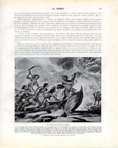 LAMINA V34265: La entrada en el Averno por L. Giordano