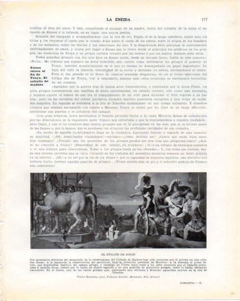 LAMINA V34255: El engaño de Sinon por Giulio Romano