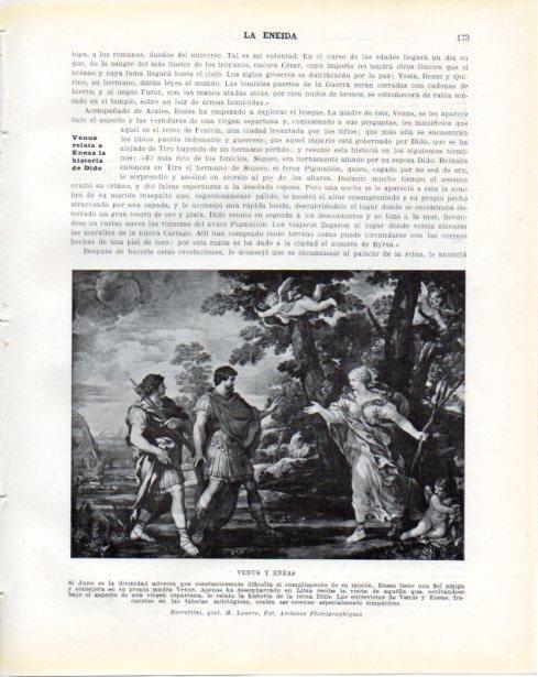 LAMINA V34254: Venus y Eneas por Barrettini