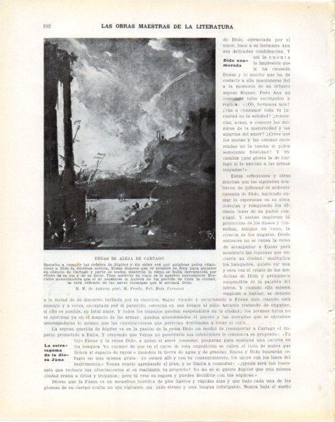 LAMINA V34262: Eneas se aleja de Cartago por B. M. de Agüero