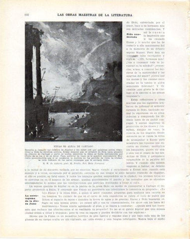 LAMINA V34262: Eneas se aleja de Cartago por B. M. de Agüero
